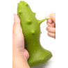 ToppedMonster Plug silicone Monster Spike L 14 x 5.5cm Vert